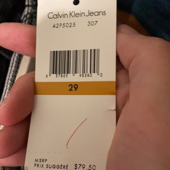 Brand New/Never worn Calvin Klein Denim Skirt - Picture 5 of 5
